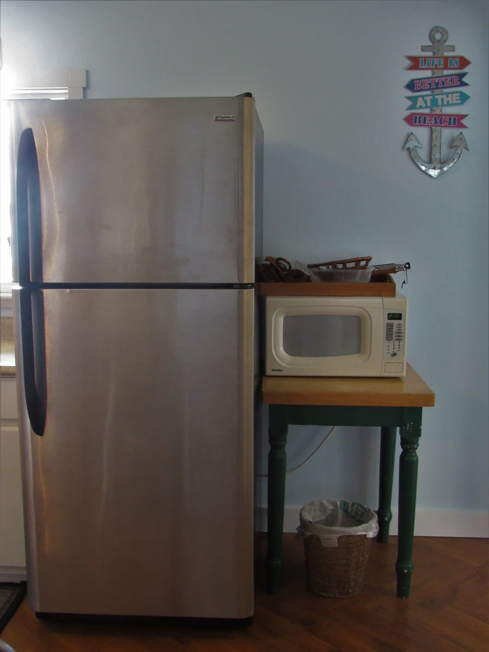 full sized fridge.