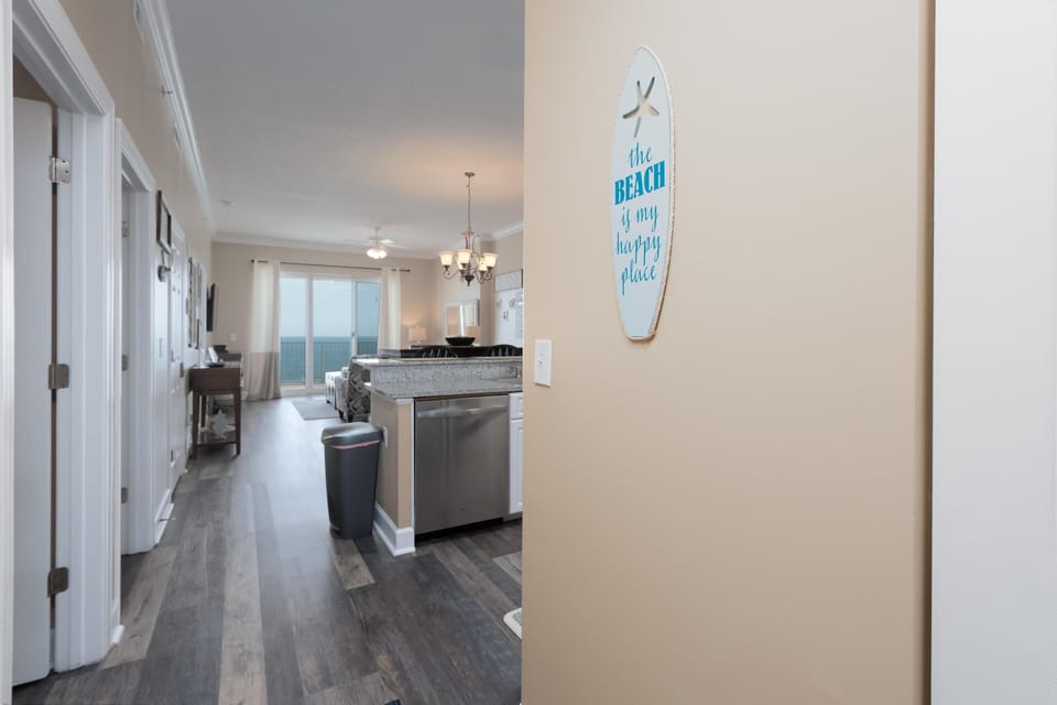 The view will grab your attention upon entry!