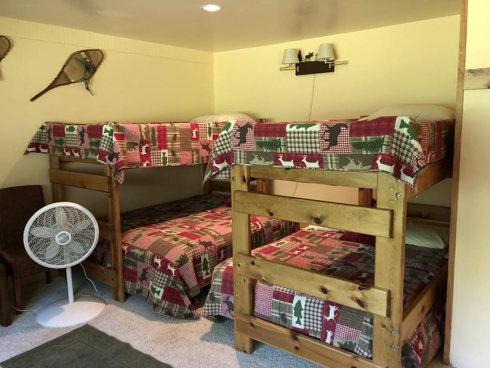 Sleeping Indian bedroom with bunks