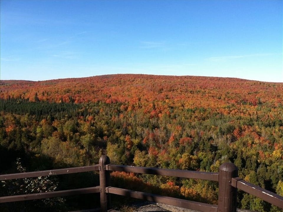Falls Colors from Moose Mountain