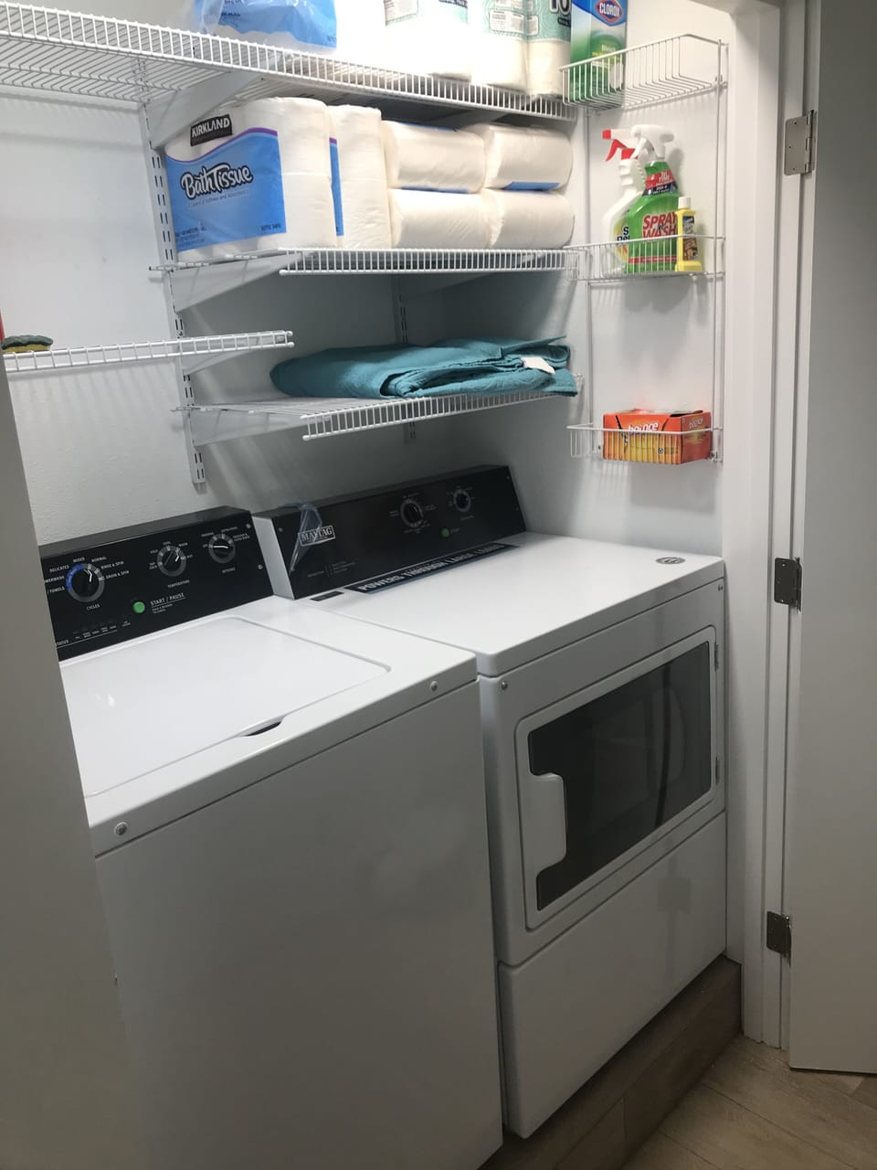 Full sized Washer and Dryer

