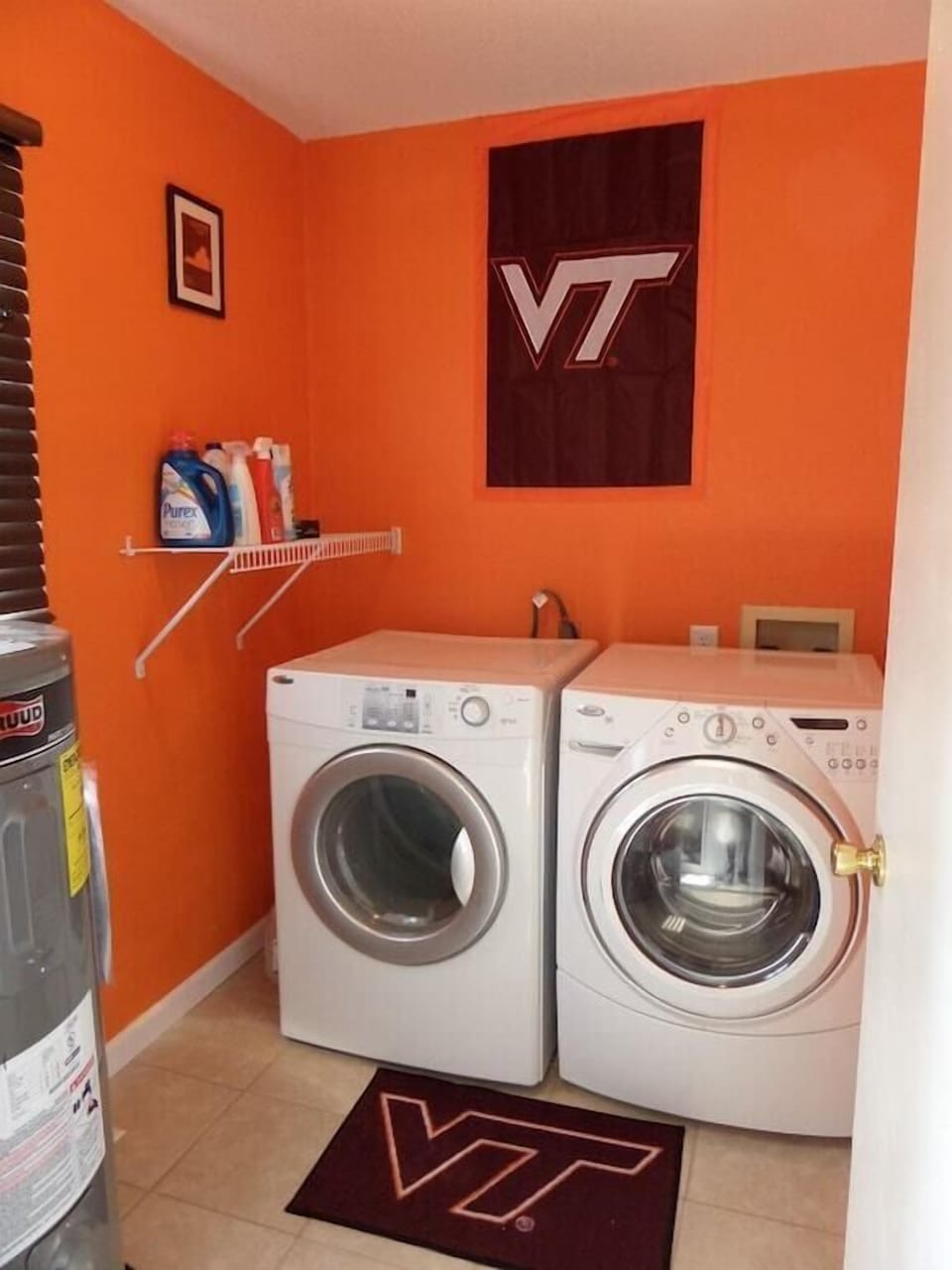 Laundry Room. Go Hokies!