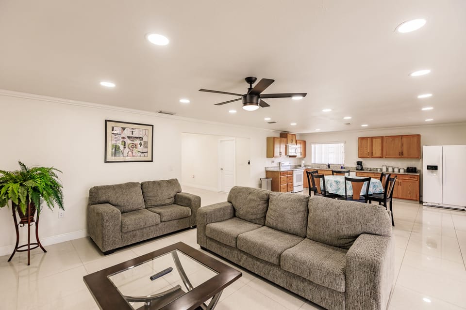 Open living area