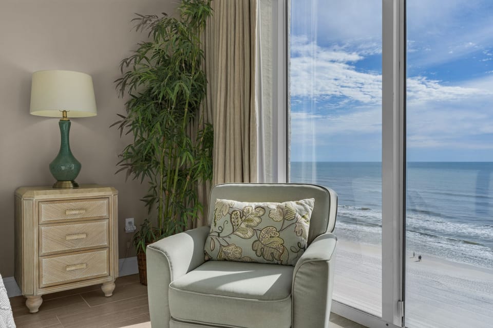 Accent chair in master