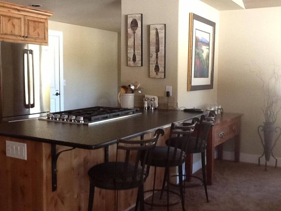 new remodeled counter nook