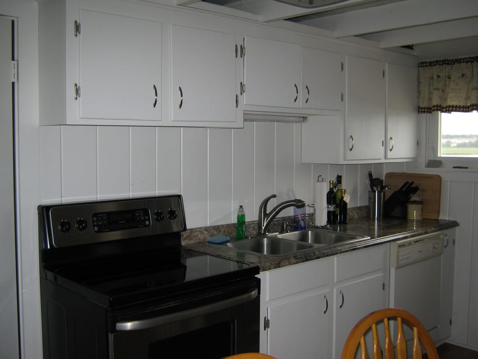 Main floor kitchen area with dish washer & garbage disposal