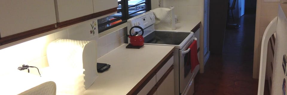 North wall of the main house kitchen. All appliances new January 2015.
