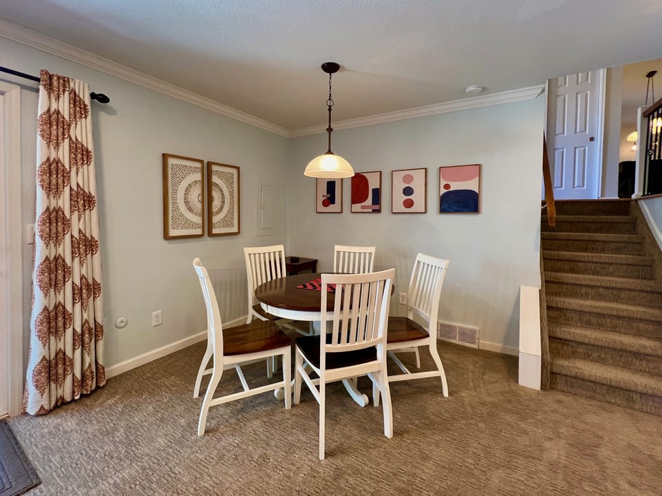 Main level game table. 