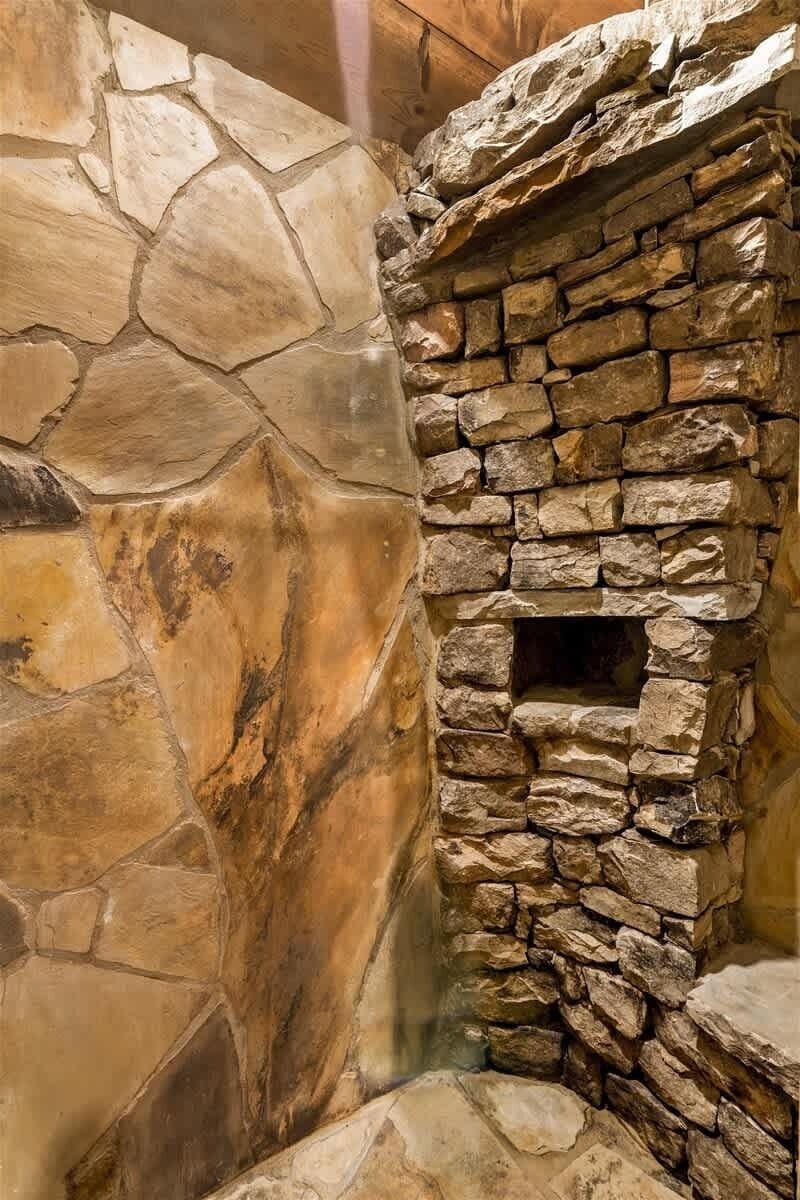 Custom Waterfall Shower Master Bath