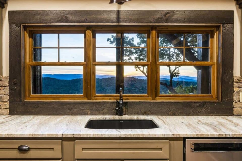 Kitchen with a view