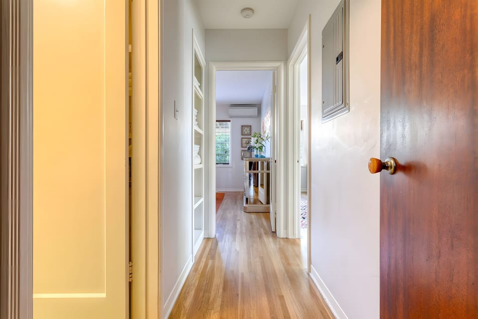 Whole way to bedrooms