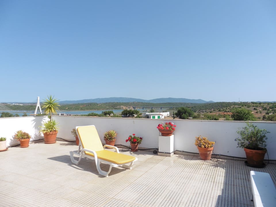 Relax on the roof terrace