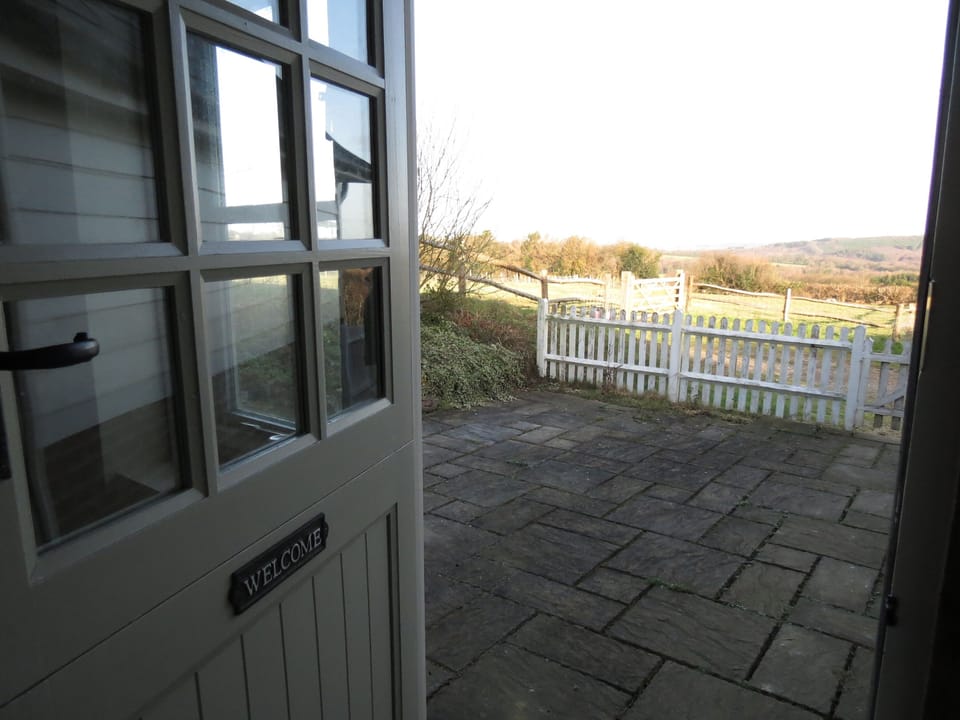 Entrance door and views