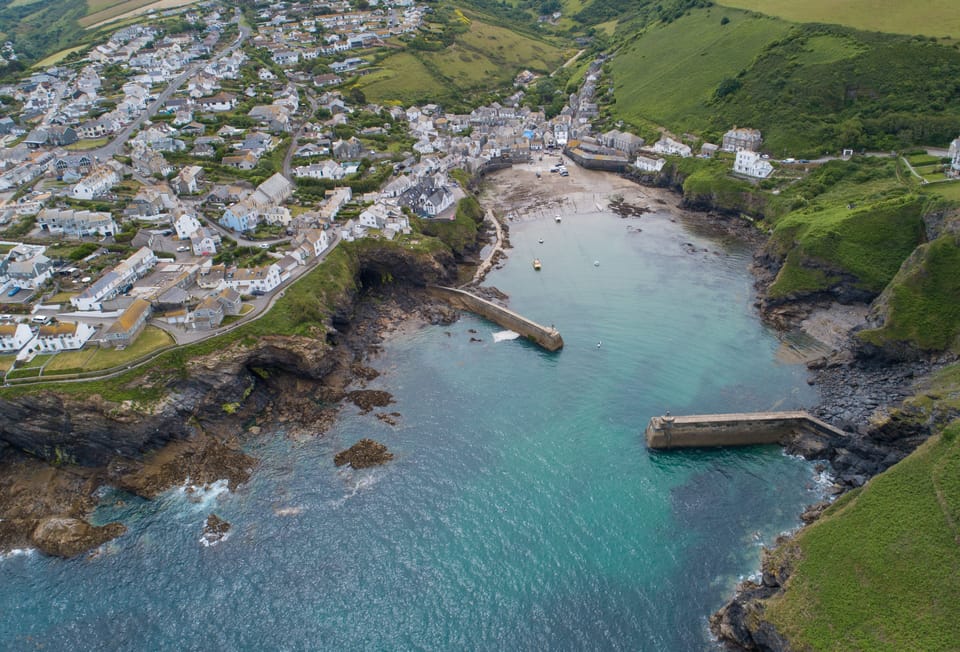 The charming fishing village of Port Isaac