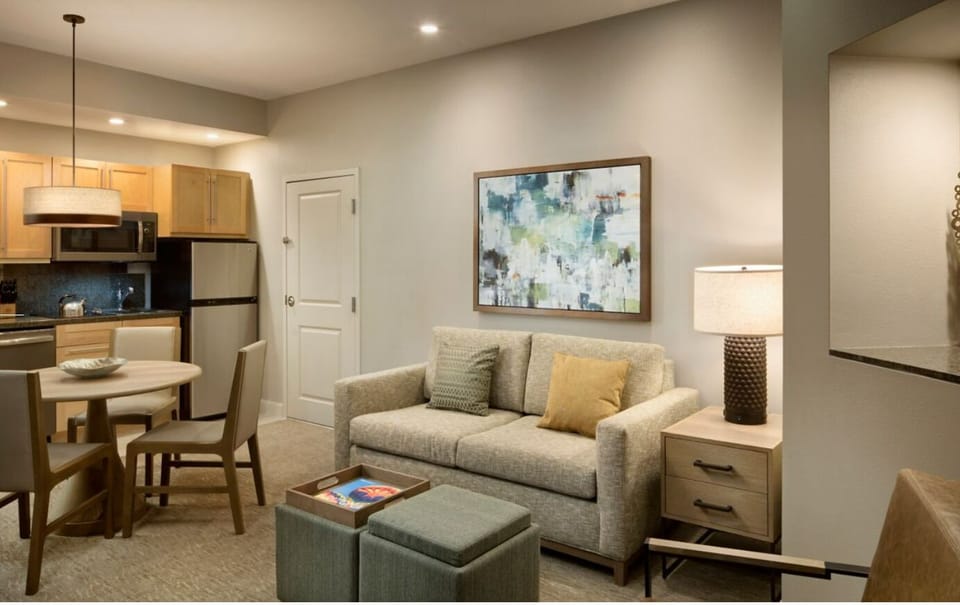 Living Area and Kitchenette Unit 2
