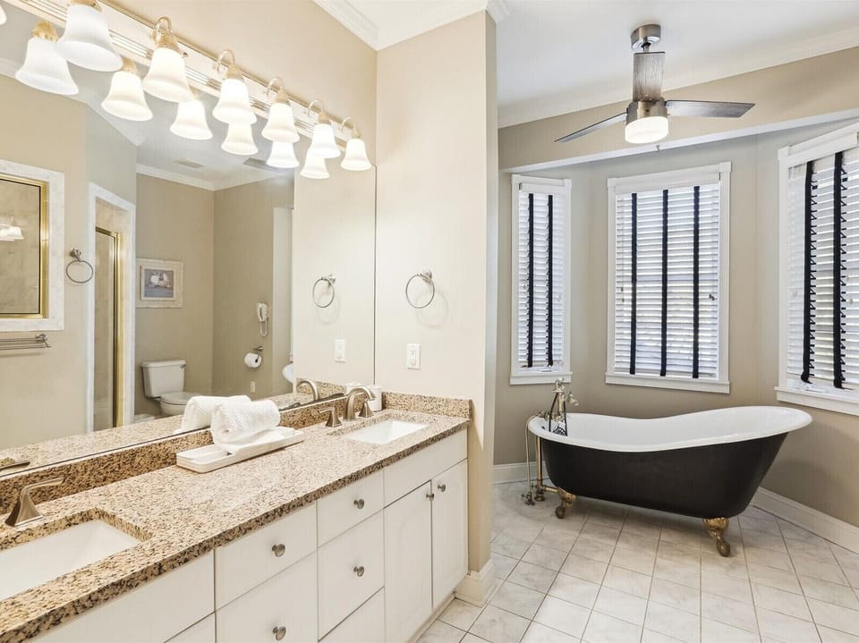 Master Bathroom at 66 Dune Lane