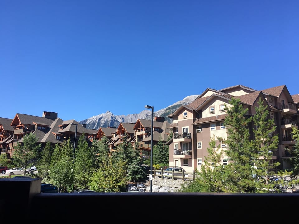 View from patio