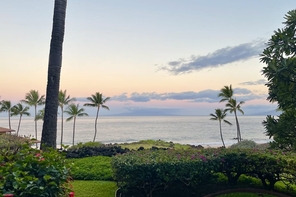 Sunset views and ocean sounds from your lanai—pure Maui magic awaits.
