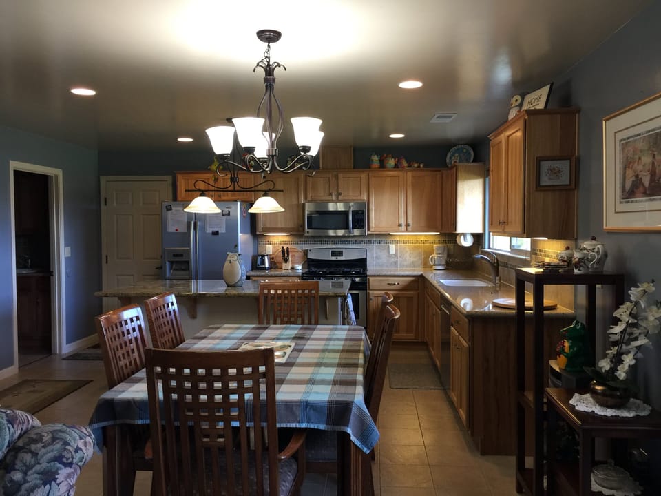 WOW!!!  What a kitchen! Open concept, and beautiful