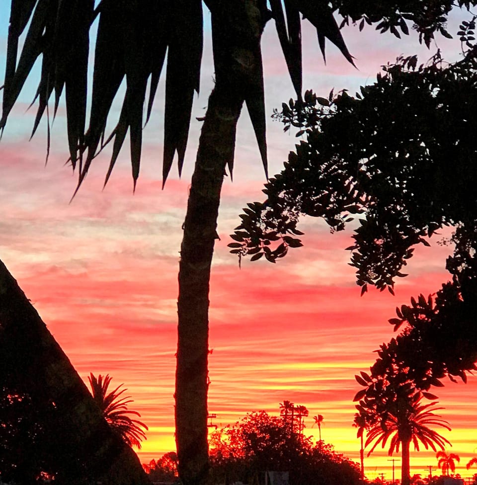 Sunsets like this are a daily thing.  This was shot from the backyard. Enjoy!