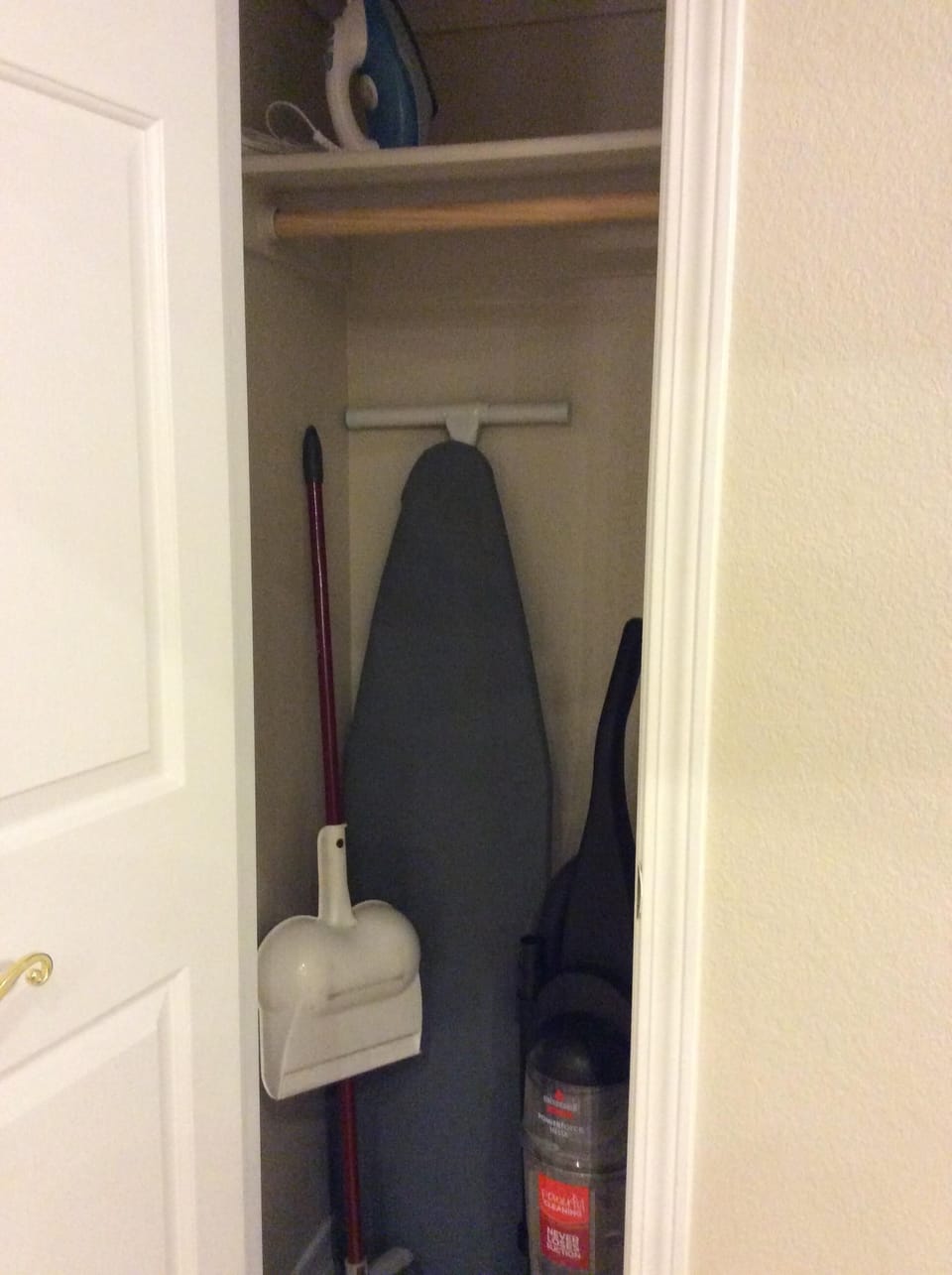 Hall closet