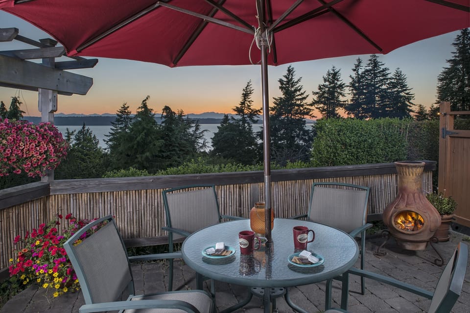 Cottage private patio