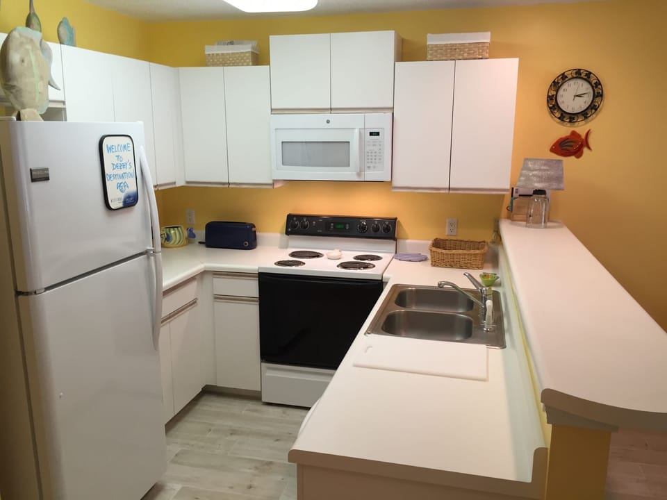 Fully equipped kitchen!