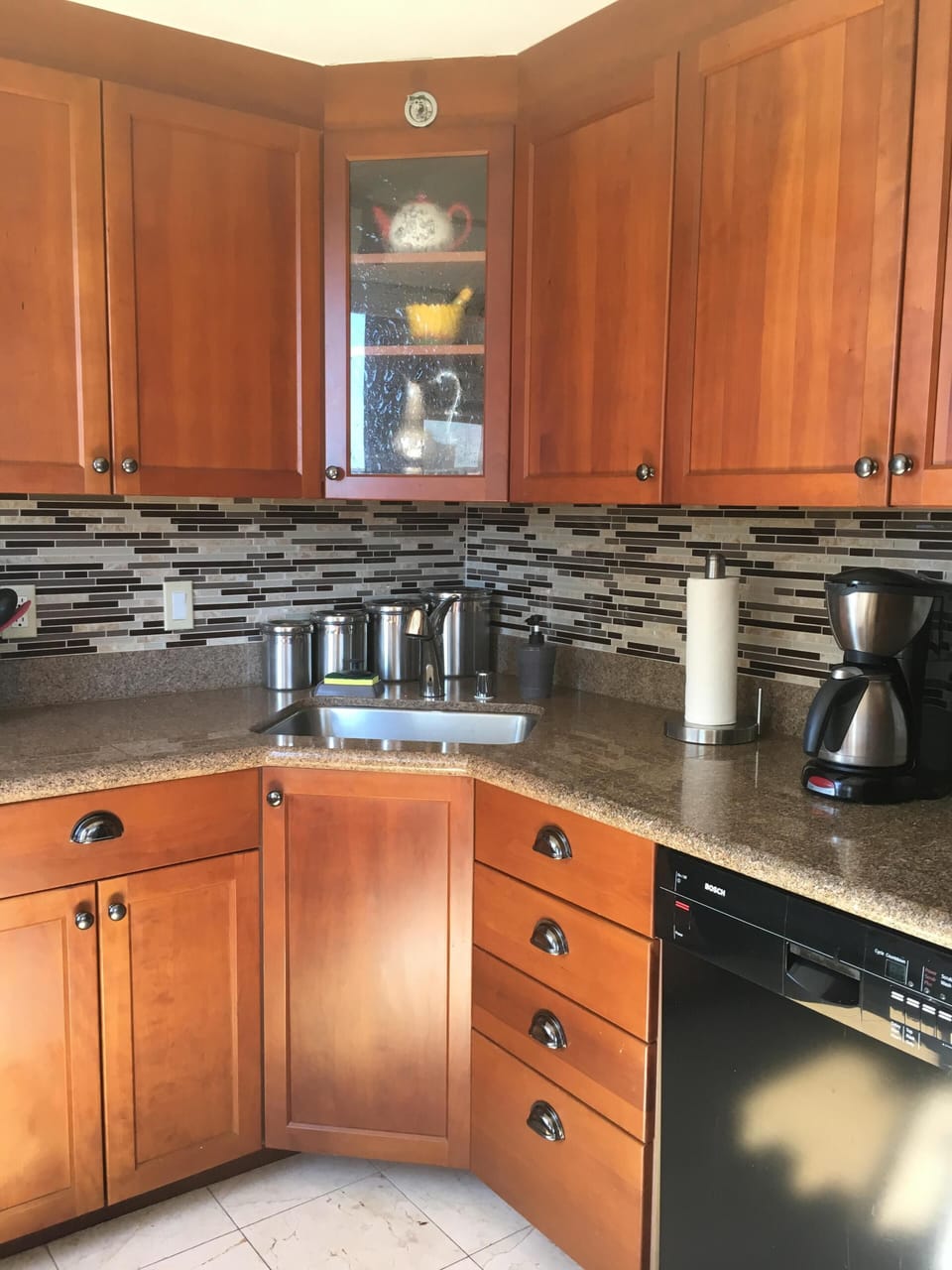 New backsplash
