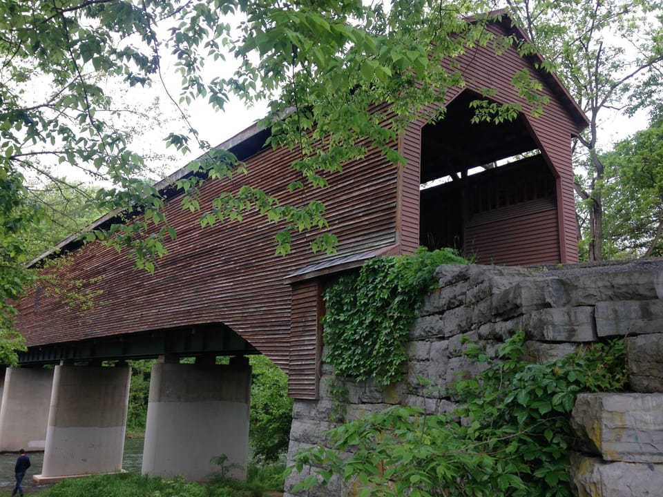 25 Min. drive to Meems Bottom Covered Bridge
