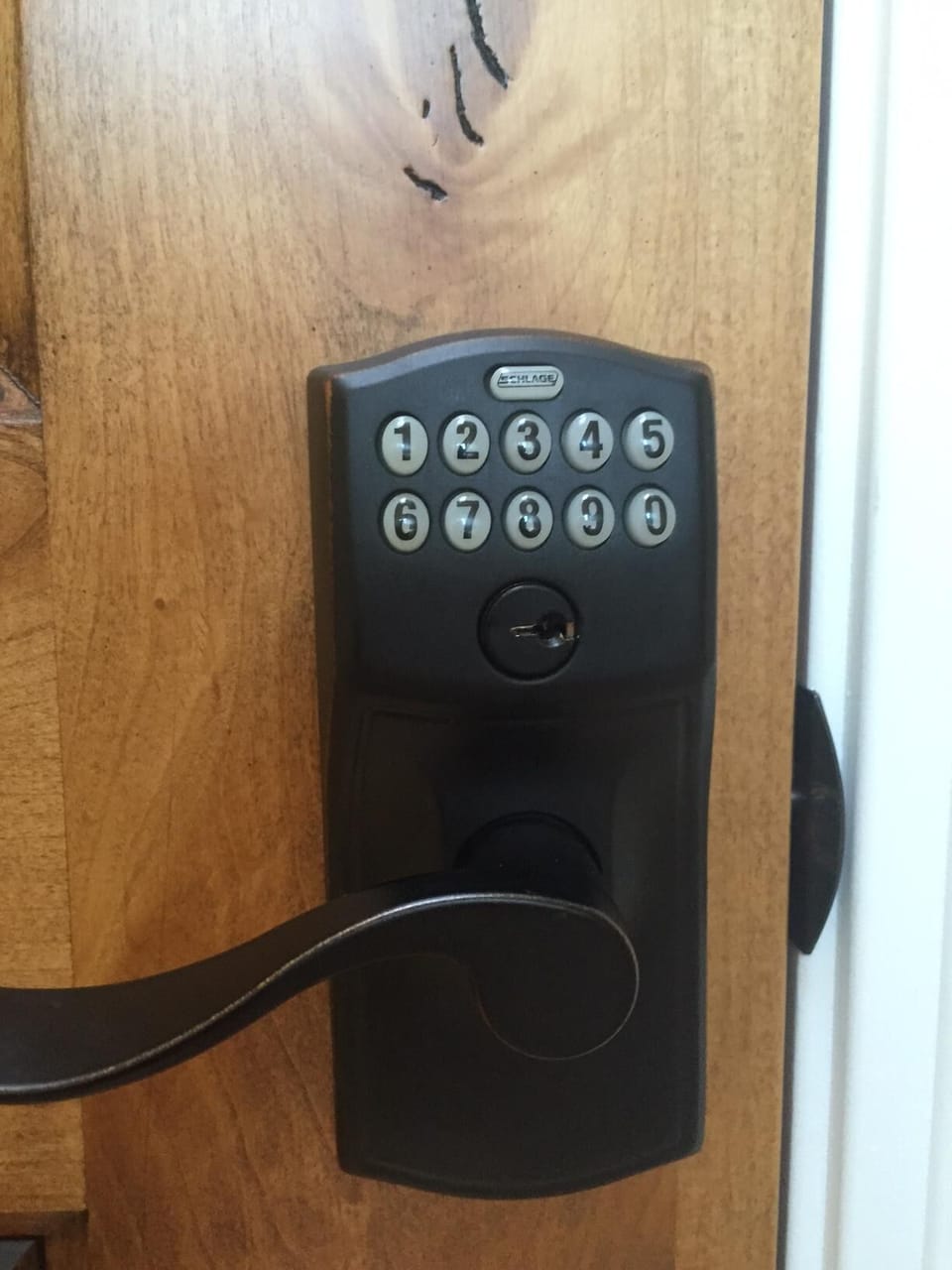 Electronic locks for easy checkin