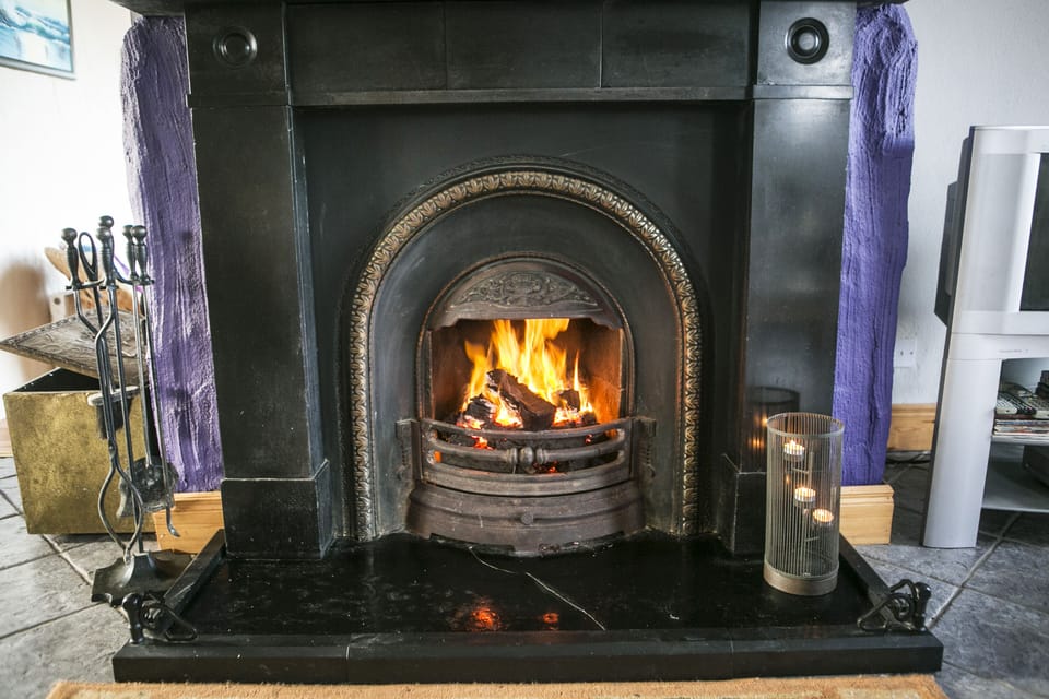 Real peat fire