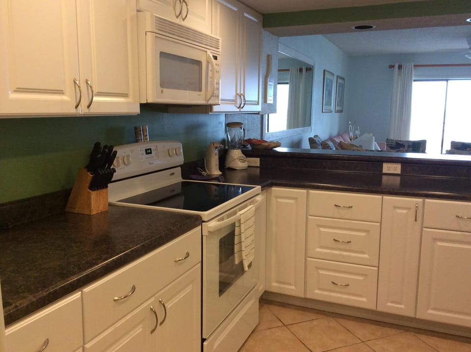 Well stocked kitchen