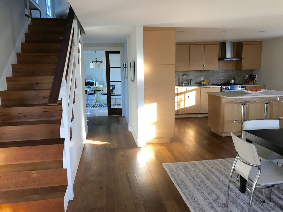 View from front door