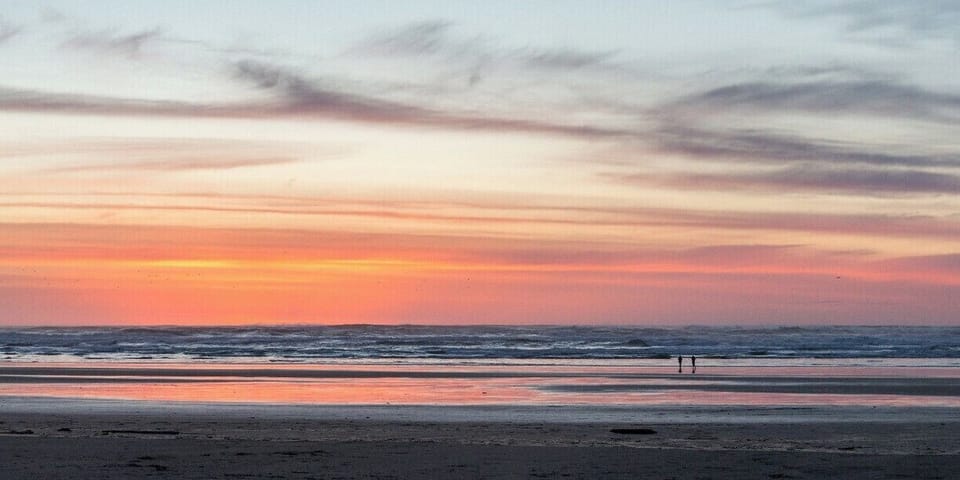 Walk on miles of sandy beach while watching the sun set into the ocean.