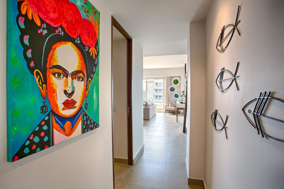 Nice mexican decoration in hall