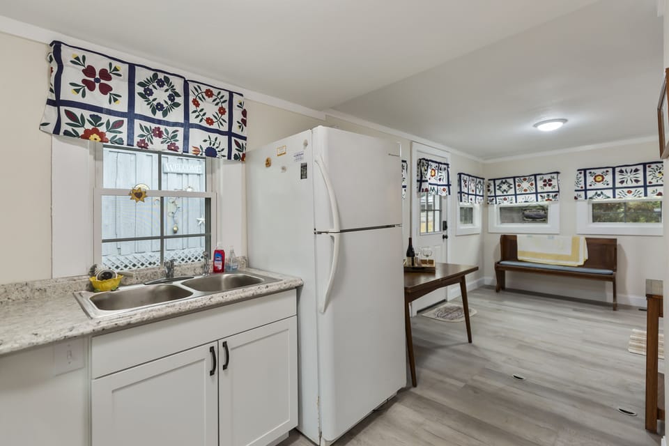 New cabinets & countertops in Kitchen