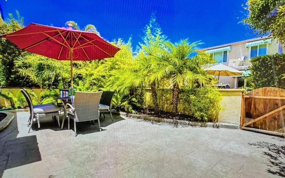Private Front Patio