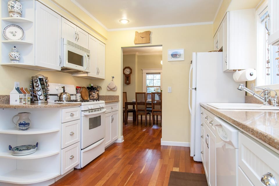 Fully stocked kitchen for your gourmet cooking adventures.