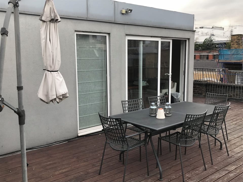 The 40 sqm terrace