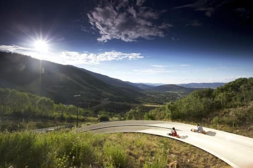 Come have races on the Alpine Slide!
