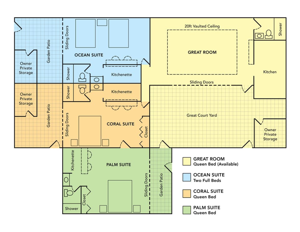 Hideaway villa - layout 