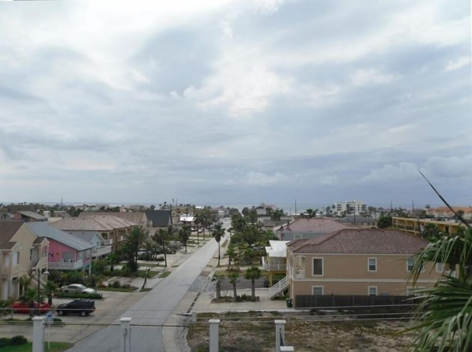 View of Bay from Street Side balcony. Great view for sunsets.