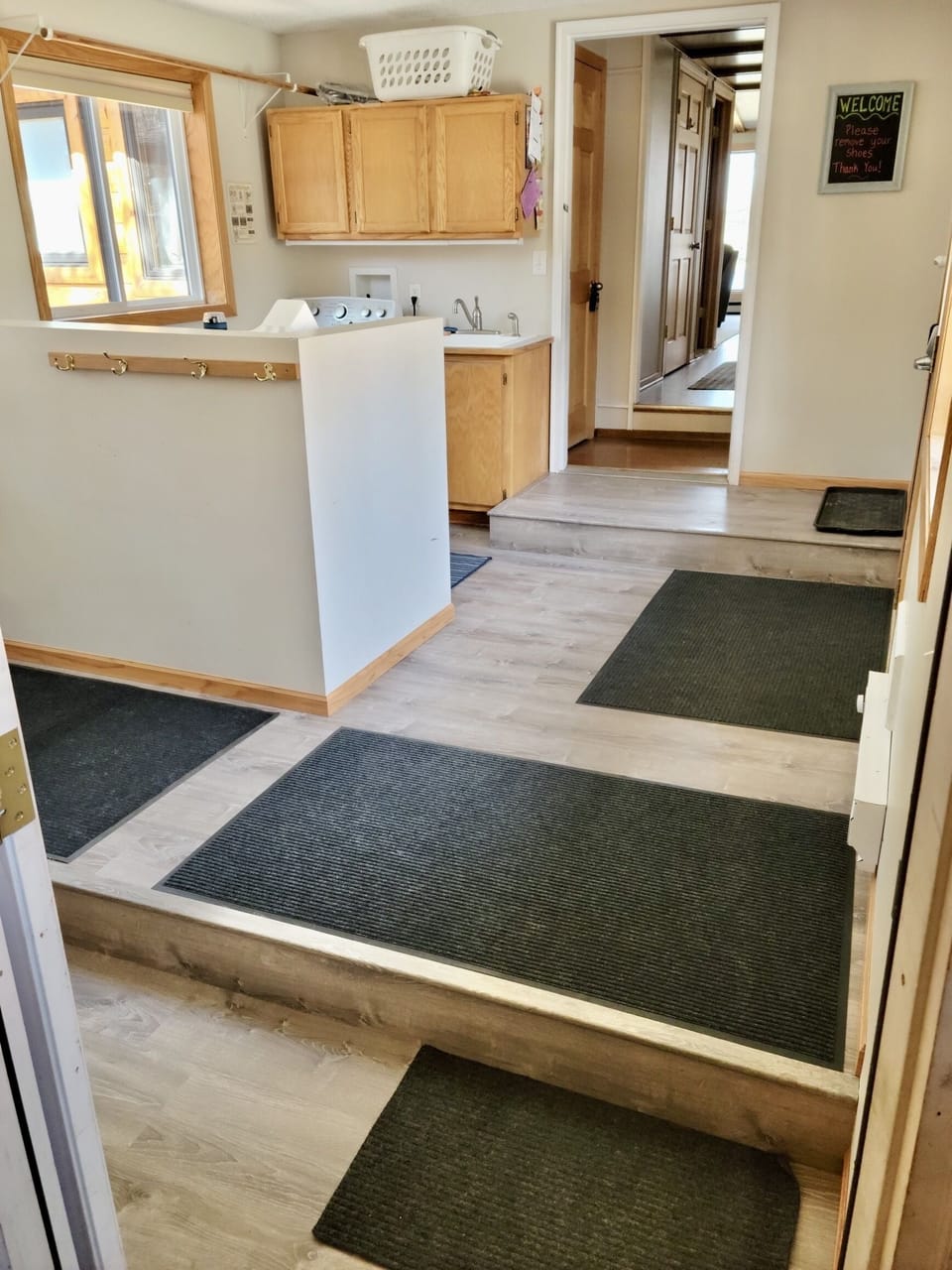 Laundry room/mudroom.