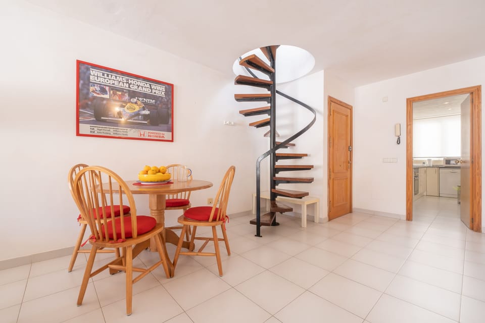 Dining Area and Access To Roof Terrace