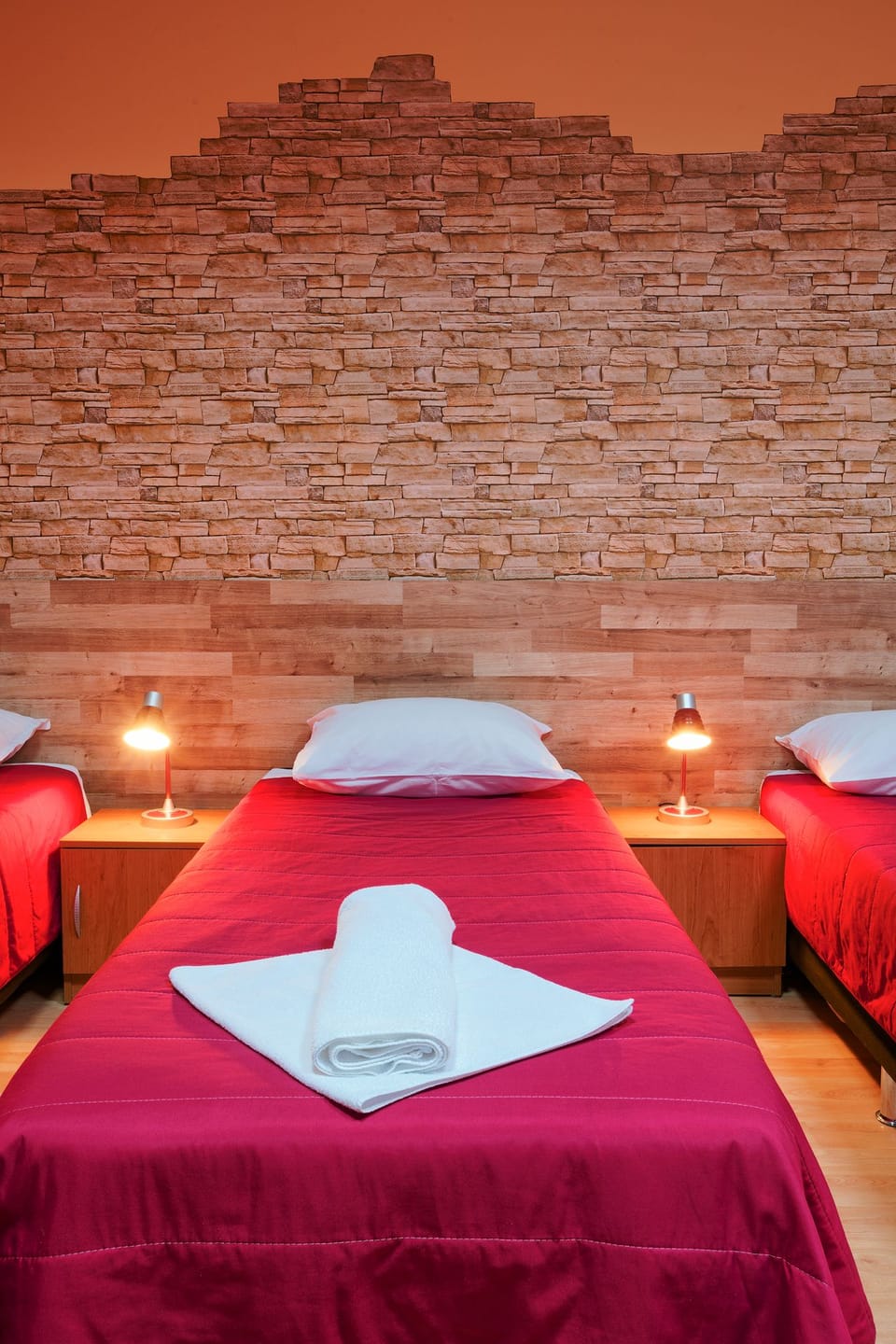 Triple Room, Shared Bathroom, Balcony | Hypo-allergenic bedding, individually decorated, iron/ironing board