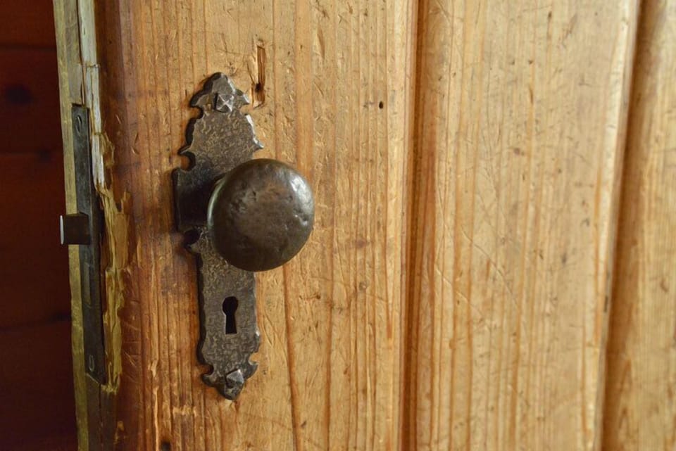 Front door.
