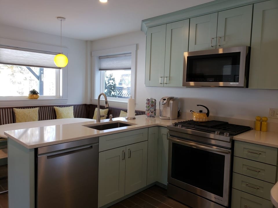Stainless steel appliances