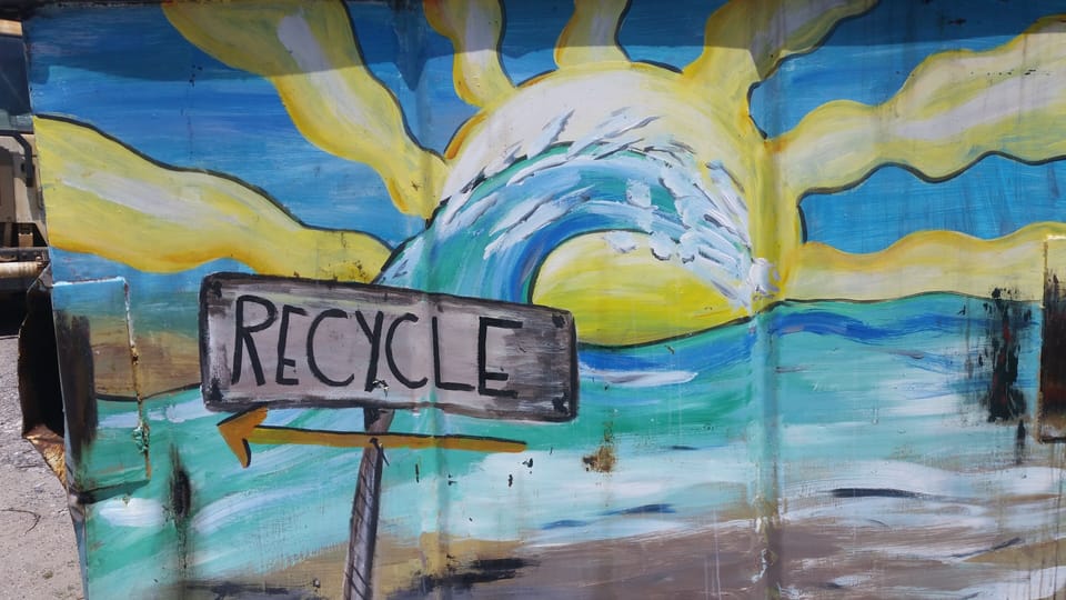 recycling in Buxton