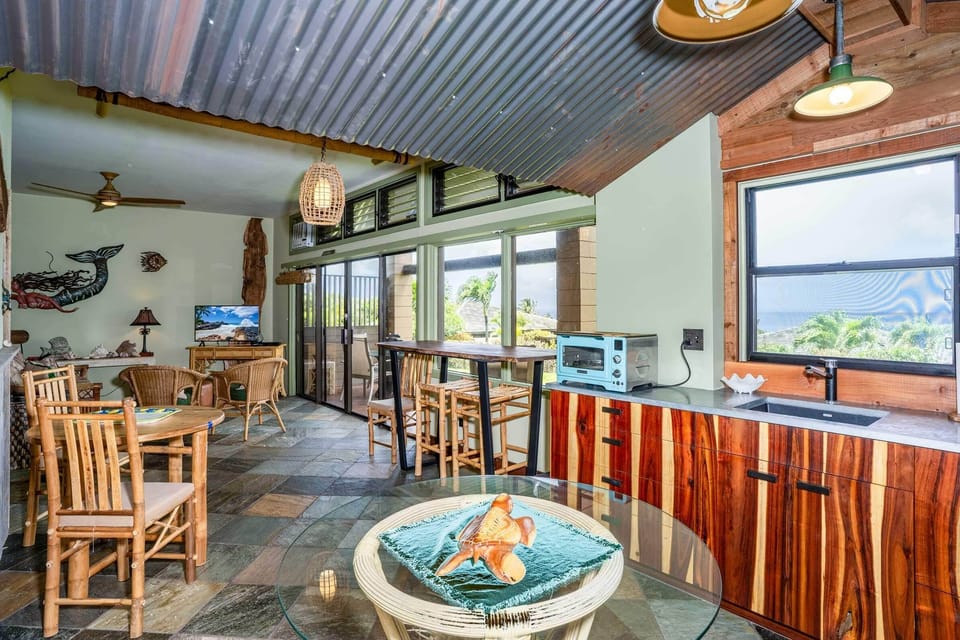Kitchen toward living room