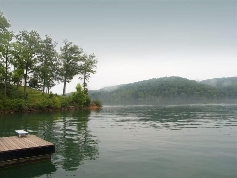 Watch the morning fog lift from the lake, as you enjoy your morning coffee.